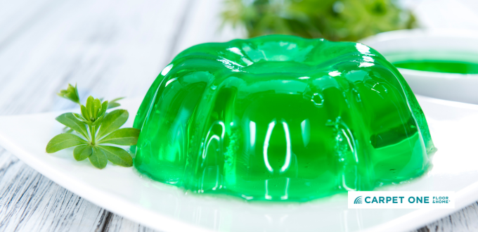 green jello